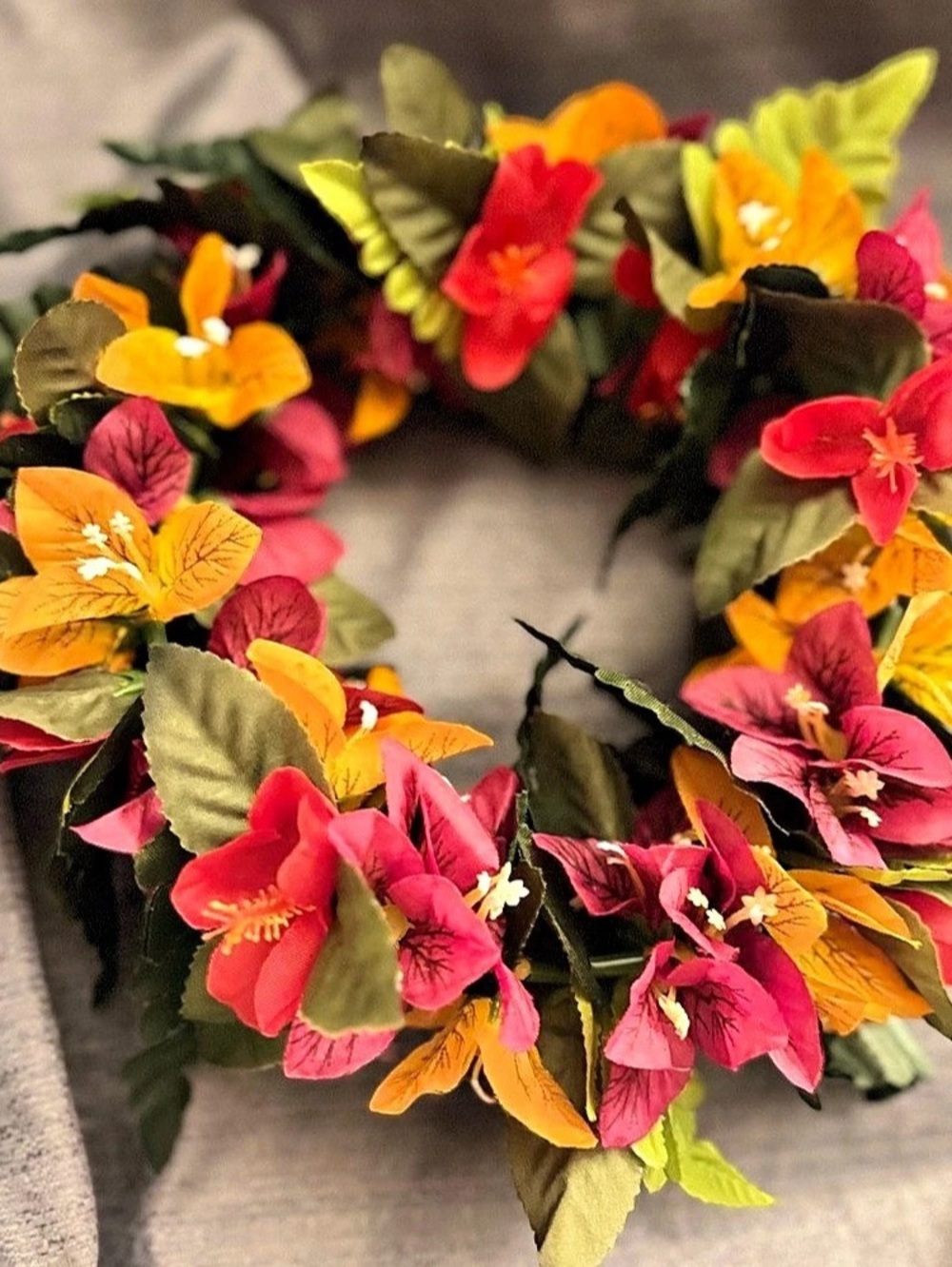 Floral Flower Crown Headband Multi color lei
